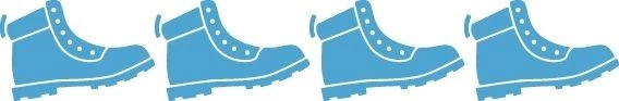 4 Wanderschuhe