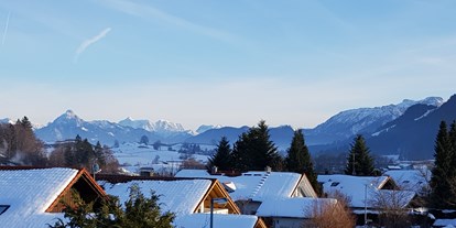 Wanderurlaub - Bayern - Aussicht von der FeWo - Landhaus Ohnesorg 