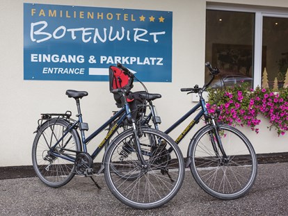 Wanderurlaub - Hotel-Schwerpunkt: Wandern am See - Leihfahrräder - Familienhotel Botenwirt ***S