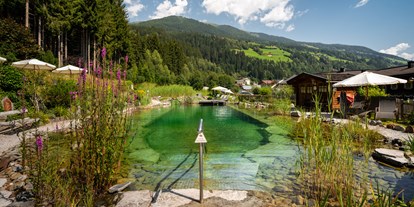 Wanderurlaub - Salzburg - Den Sommer am Teich genießen - Hotel Hubertus