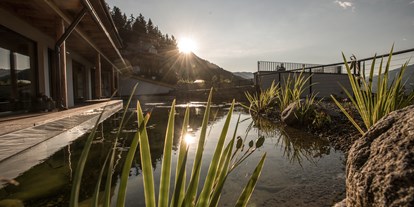 Wanderurlaub - Pools: Außenpool beheizt - Kärnten - Sauna Teich - der daberer . das biohotel - der daberer . das biohotel
