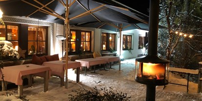 Wanderurlaub - Tiroler Oberland - Auch im Winter sorgen wir für Atmosphäre - Bio-Hotel Saladina