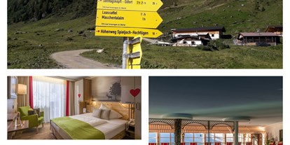 Wanderurlaub - Tiroler Unterland - Bergwanderungen im Almtal Hochfügen auf 1.500 m in der Ferienregion Fügen-Kaltenbach. Das 4 Sterne Berghotel Hochfügen liegt inmitten des Almtales Hochfügen. - Berghotel Hochfügen****