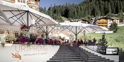 Wanderurlaub - Tiroler Oberland - Restaurant & Weinbar Ursprung im Hotel Post Ischgl - Hotel Post Ischgl