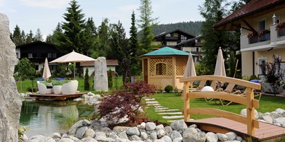 Wanderurlaub - Tiroler Oberland - Garten mit Liegen - Wellnesshotel Schönruh - Adults Only