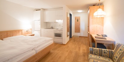 Wanderurlaub - Schweiz - Einzimmer-Apartment Standard - Aparthotel Muchetta
