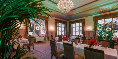 Wanderurlaub - Schweiz - Grand Restaurant - Cresta Palace Hotel