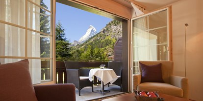 Wanderurlaub - Schweiz - Matterhorn view - Le Mirabeau Resort & Spa Zermatt