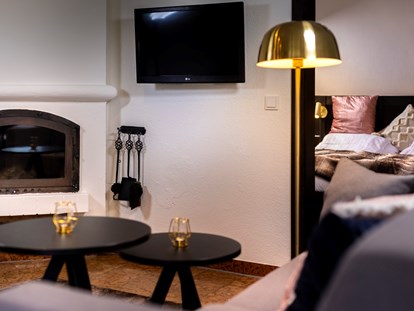 Wanderurlaub - Hotel-Schwerpunkt: Wandern mit Kindern - Appartment 45 m2 mit privater Sauna und Kamin - Hotel Goldried
