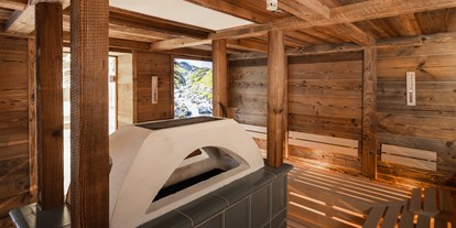 Wanderurlaub - Schweiz - Unsere Sauna im Vital-Erlebnis Paradies  - Vital-Hotel Samnaunerhof