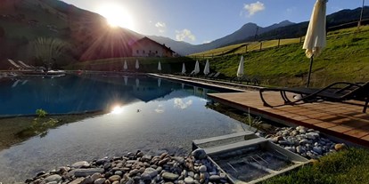 Wanderurlaub - Hohe Tauern - Naturpool Hotel Lammwirt Großarl - Morgenstimmung - Hotel Lammwirt