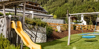 Wanderurlaub - Dolomiten - Kinderspielplatz - Hotel Masl