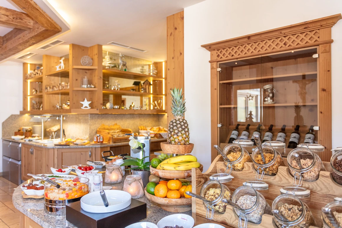 Wanderhotel: Frühstücksbuffet  - Ferienwohnungen Perfeldhof