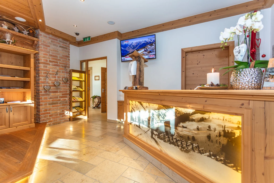 Wanderhotel: Rezeptionsbereich - Ferienwohnungen Perfeldhof