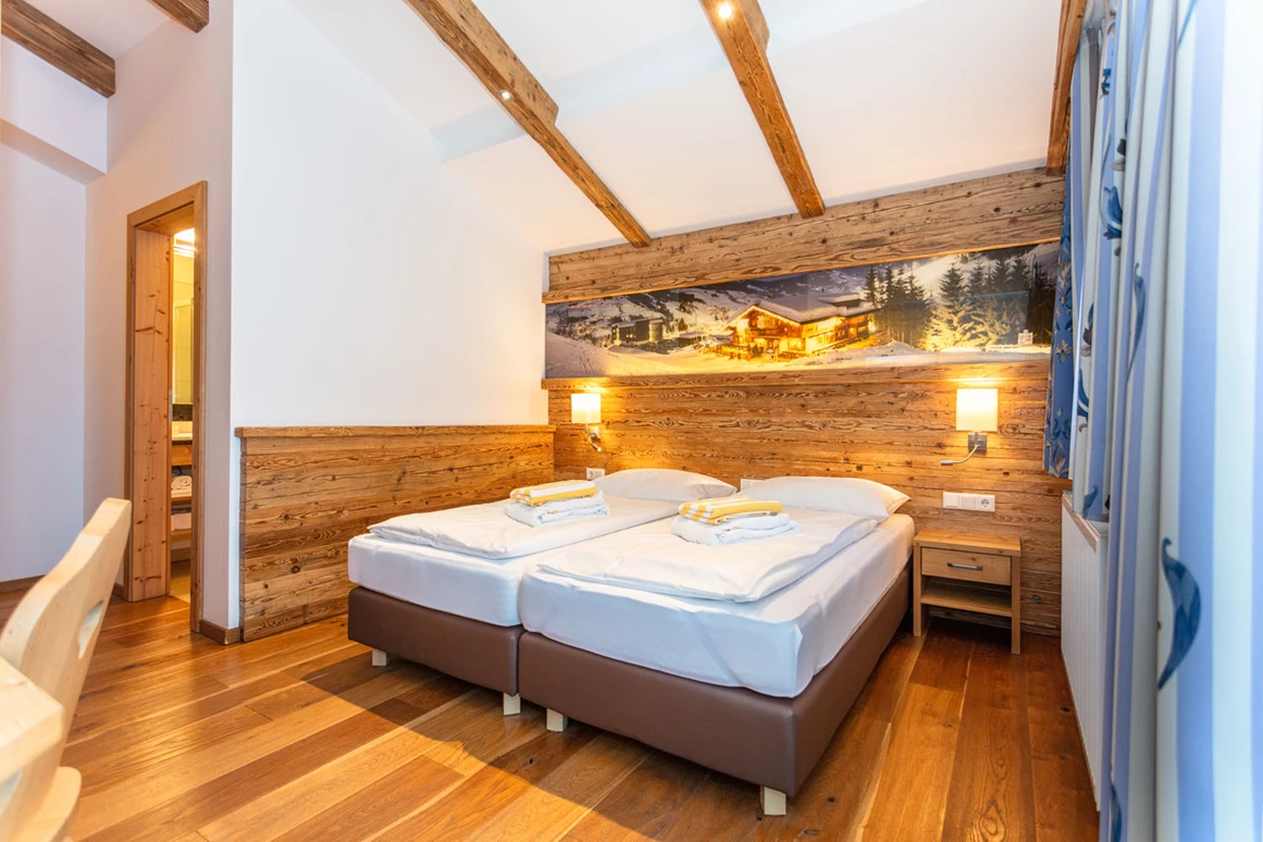 Wanderhotel: Wohnbeispiel Doppelzimmer - Ferienwohnungen Perfeldhof